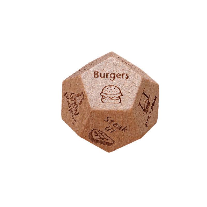 Date Night Wooden Dice For Couples